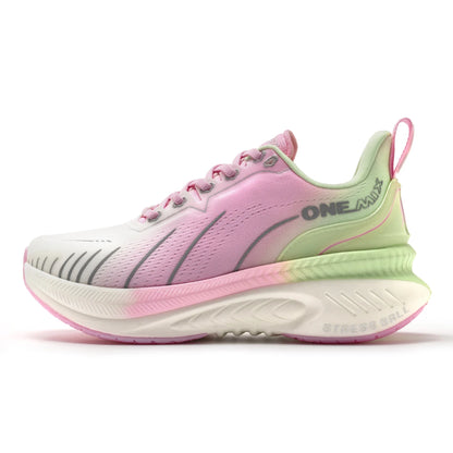 ONEMIX Women Sneakers Black Breathable Running Shoes for Woman 2024 Designer Free Shipping Pink Fashion Damping Sports Shoes