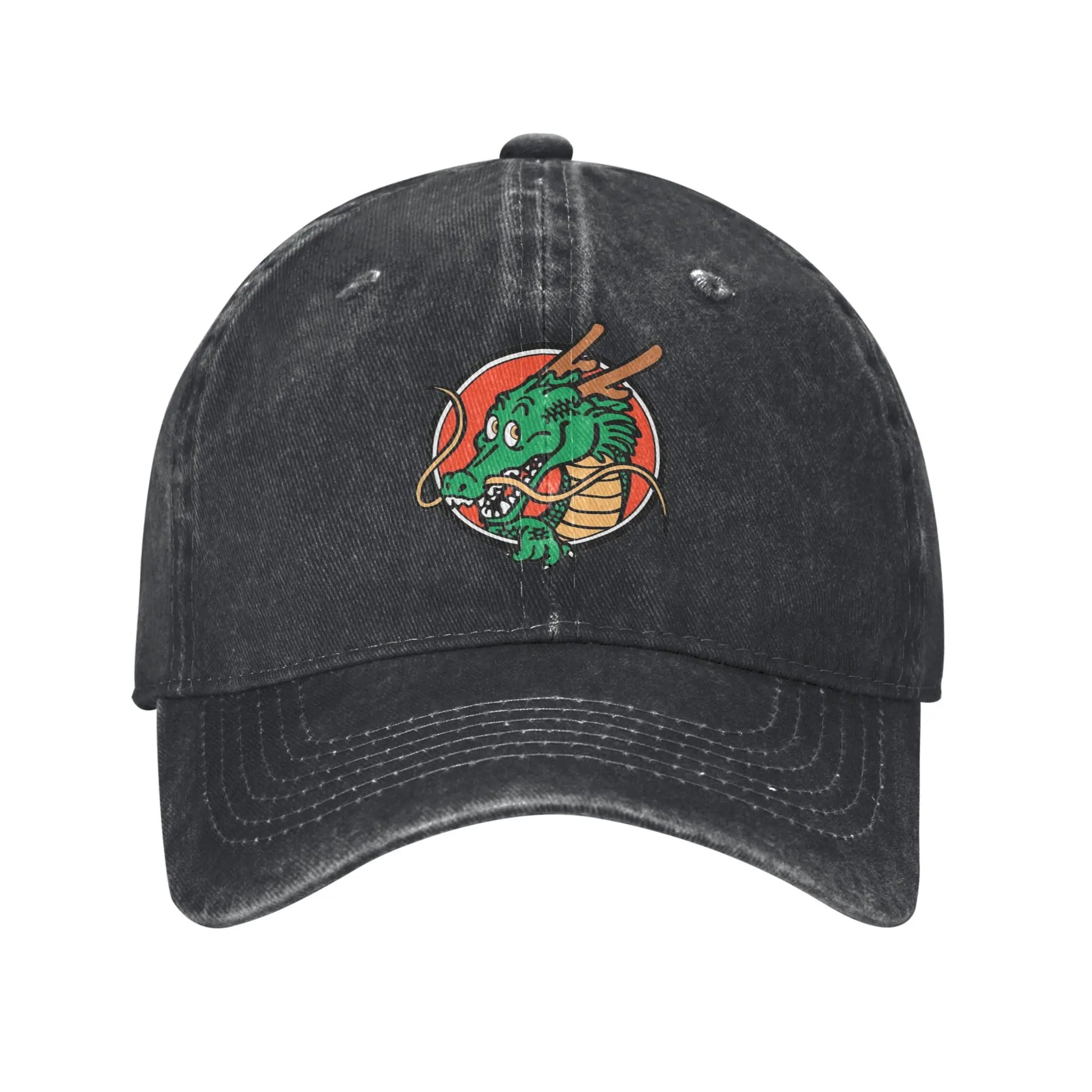 Produit gaming premium Fraquane, Dragon Ball Master Rosh TURTLE SCHOOL Unisex Baseball Cap Distressed Washed Caps Hat Fashion Outdoor Unstructured Soft Headwear