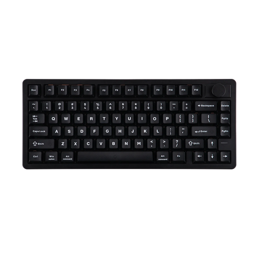 Teclado gaming EPOMAKER HE75 V2 75% ANSI US Layout inalámbrico trimodo con efecto Hall, activación ajustable de 0.005mm y activación rápida
