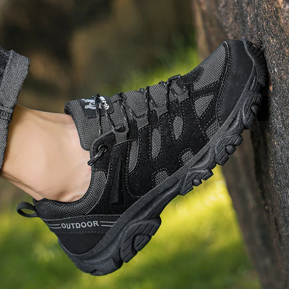 Men Women Outdoor Sports Hiking Shoes Fashion Trekking Sneakers Comfort Footwear All Season Jogging Shoes for Men Breathable Shoes