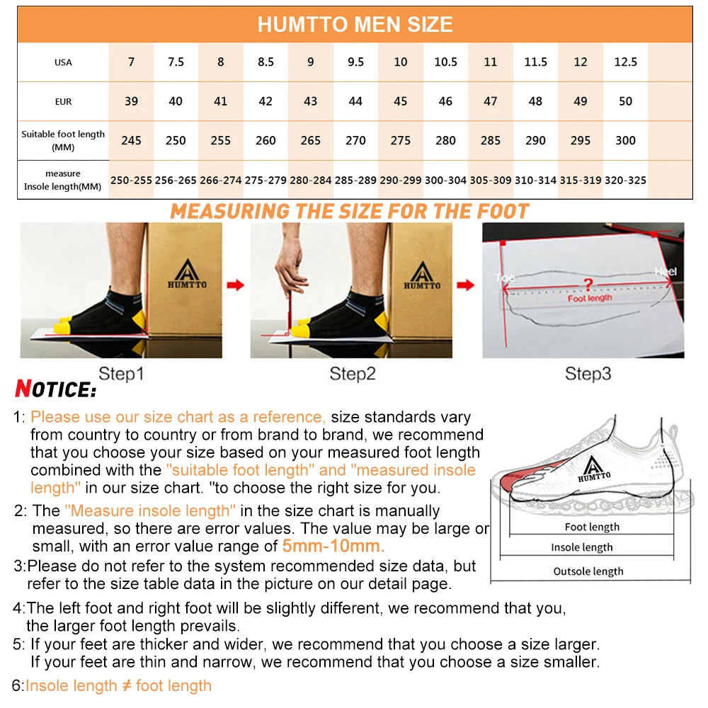 HUMTTO Leather Shoes for Men Winter Camping Outdoor Men's Sports Shoes Breathable Trekking Boots Man Non-slip Hiking Sneakers