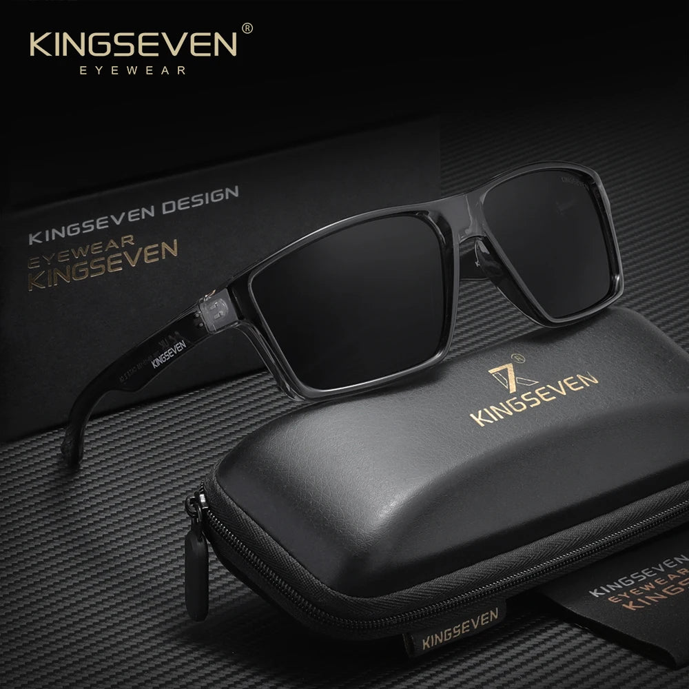 KINGSEVEN Polarized Sunglasses For Men Women Driving Glasses Male Goggle UV400 Driving Outdoor Eyewear TR90