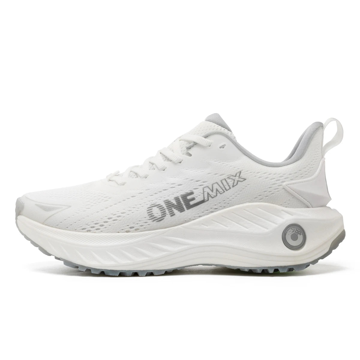O-Resilio løbesko til mænd med støddæmpning og stabilitet, lette udendørs sports- og fritidssneakers i mesh med snørebånd til fitness og jogging