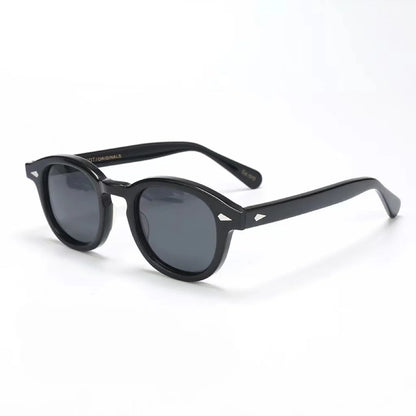 Authentic Johnny Depp LEMTOSH Premium Trendy Polarized Men Women Sun Glasses Vintage Acetate Frames Square Male Couple Eyewear