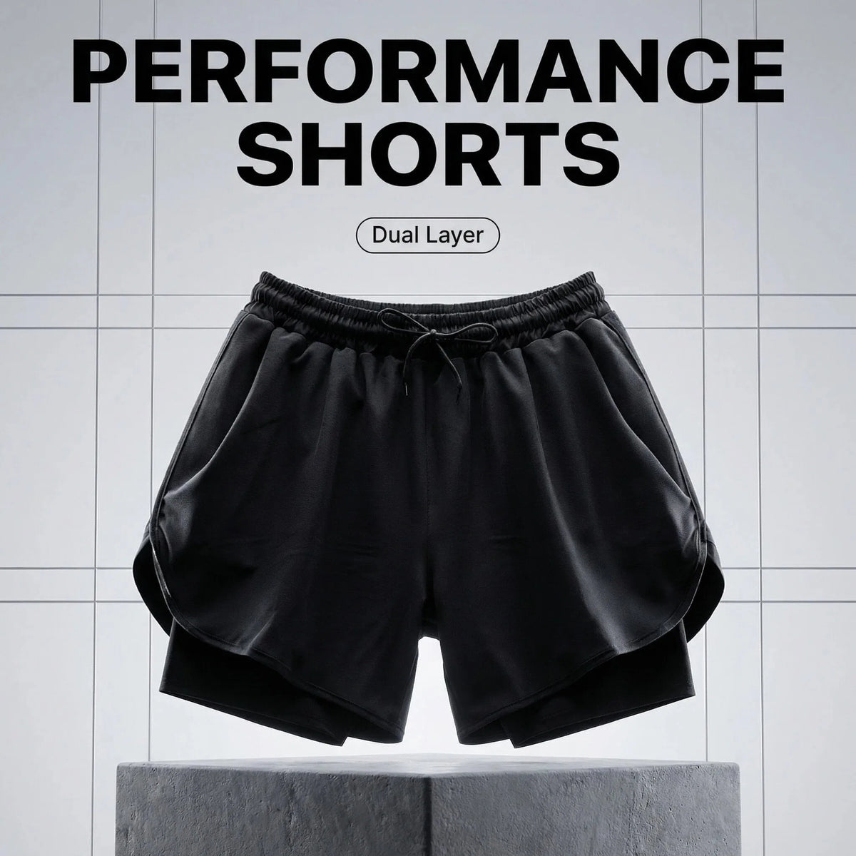 Men's Dragon Ball Anime 2-in-1 Running Shorts Majin Vegeta Print Quick Dry Athletic Workout Shorts 2026 New Unisex