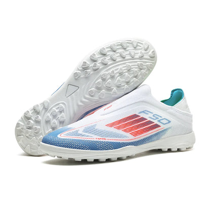 Neue Herren-Fußballschuhe für Kunstrasen – bequeme Fußballschuhe, Sport-FG-Rasenschuhe, Futsal, rutschfest, Outdoor, für Erwachsene, ultraleicht und rutschhemmend