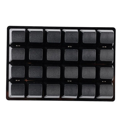 Mini USB Custom Mechanical Keyboard 24 Keys Black/White Gaming Keyboard Sayo Device Shortcut Programmable Keypad Keys Macro