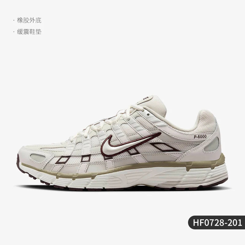 Nike genuine P-6000 men's and women's retro durable training sports and leisure shoes HF0728-201