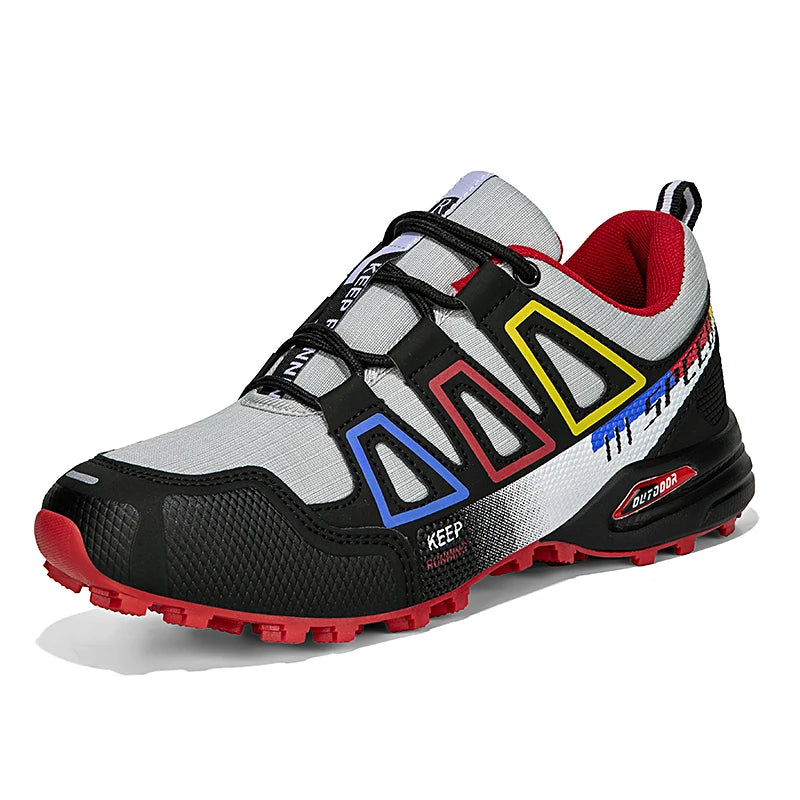 Scarpe da trekking da donna per attività outdoor, scarpe sportive da escursionismo, scarpe tattiche da caccia antiscivolo, scarpe da arrampicata traspiranti con lacci, ciclismo