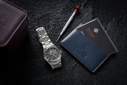IX&DAO 2025 Neu 37mm Warrior Herren-Automatikuhr mit Miyota 9015 Uhrwerk, Saphirglas, Edelstahl, wasserdicht bis 10Bar, BGW