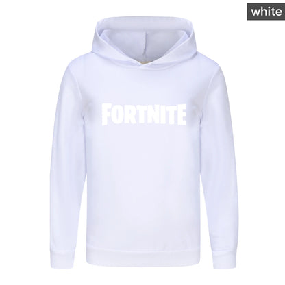 Kids Fortnite Baby Cartoon Clothing Hoodie  Unisex Boys Long Sleeve Hooded Sweatshirts Youth Girls Casual Coats1354
