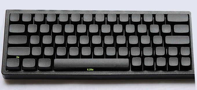 NPKC Blank XDA Keycaps Planck Preonic 61 75 87 108 Keyset Thick PBT Material for Cherry MX Mechanical Keyboard