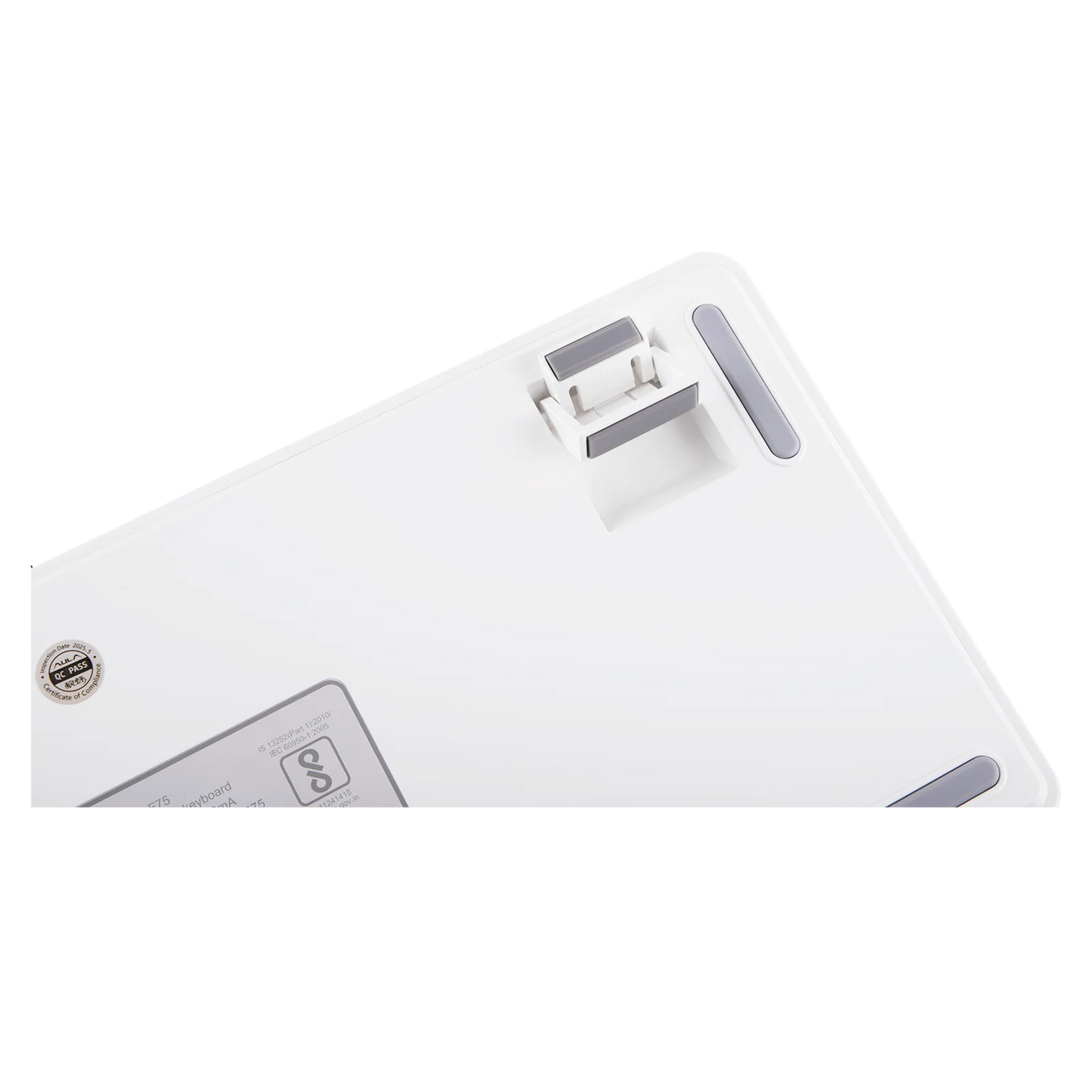 Teclado mecánico inalámbrico EPOMAKER x AULA F75 ISO-DE con conectividad trimodo, distribución alemana QWERTZ y batería de 4000 mAh