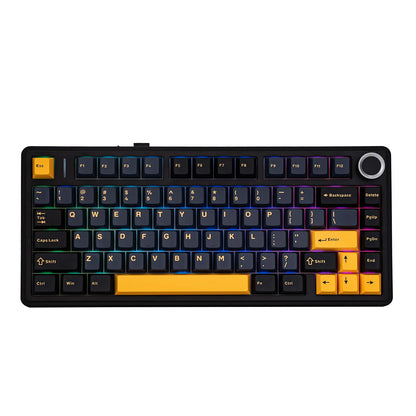 EPOMAKER x AULA F75 75% ANSI Gasket Hot-Swap Bluetooth 5.0/2.4G Wireless/Wired Mechanical Keyboard PBT Keycaps for Win/Mac