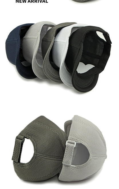 HT4828 Casquette de baseball à visière courte de 5 cm pour homme, 6 panneaux, en maille respirante, style « trucker », pour hommes et femmes, unie, à fermeture à pression