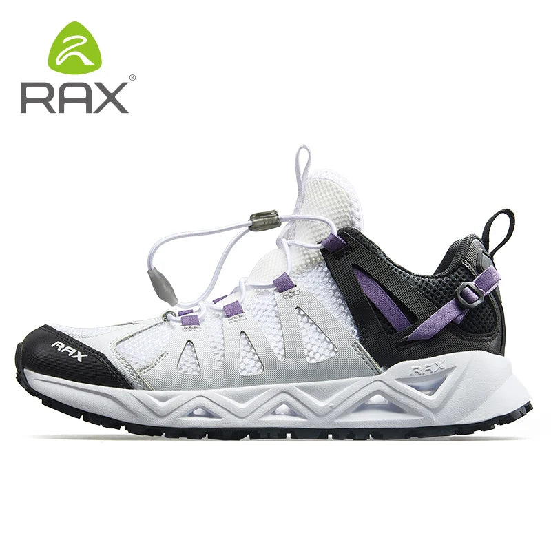 RAX Novos Sapatos de Caminhada de Verão para Homem e Mulher, Respiráveis, para Caminhada em Riachos, Trekking, Aqua Shoes, Pesca Outdoor, Campismo e Sneaker para Homem