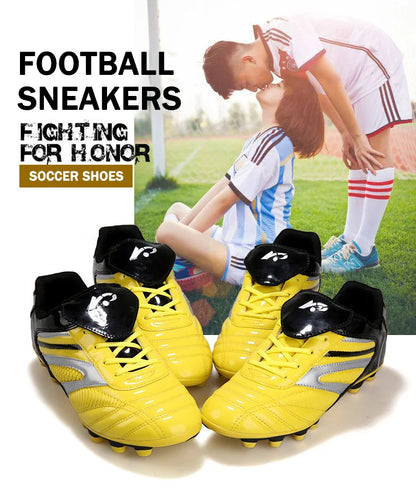 Nuovi scarpini da calcio per bambini, scarpe da futsal, taglie 30-45, sneakers sportive da allenamento per ragazzi e ragazze
