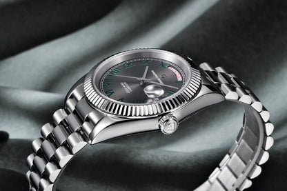 PAGANI DESIGN 2024 New DD40 NH36A Men's Watches Luxury Automatic Mechanical Watch For Men AR Sapphire Glass Date Wristwatch Men