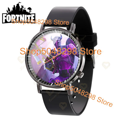 Fortnite Wristwatch for Men Women Watch Battle Game Print 2025 New Watches Quartz Wristwatch Female Children's Birthday Gifts