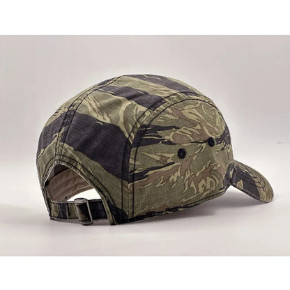 Arbejdstøj-inspireret camouflage-baseballkasket med kort skygge til mænd og kvinder, trendy unisex-solhat til udendørs brug