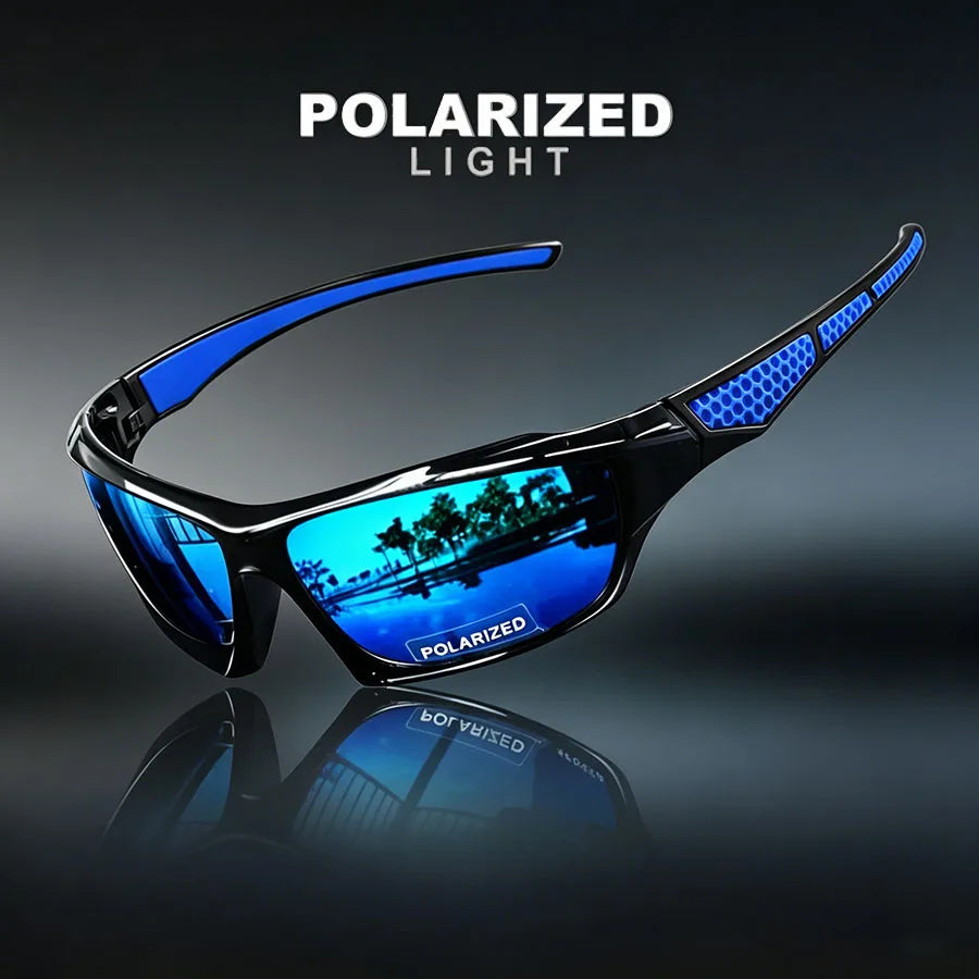 Fashion Sports Sunglasses Polarized UV Protection Personalized Glasses Round Frame Metal Men's And Women's UV400 Eyewear