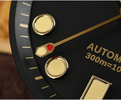 San Martin Design 44mm Men Diver Watch MM300 Sport Steel Vintage NH35 Automatic Mechanical Sapphire Waterproof 300M Lum SN0087
