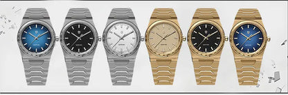 PAGANI DESIGN Men's Quartz Watches Ultra-Thin 7mm Series 222 Sapphire Stainless Steel Waterproof Watches for Man reloj hombre