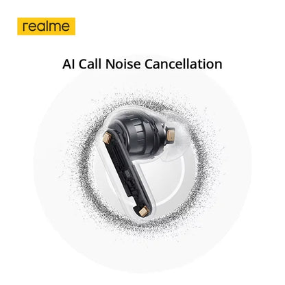 realme Buds Air 8 Pro Wireless Bluetooth 6.1 Earbuds – 55dB Active Noise Cancelling, LHDC 5.0, AI Translation, IP55 Waterproof TWS Earphones