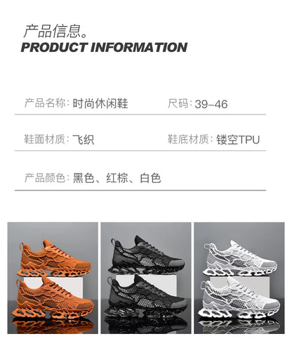 Shoes Men Sneakers Male Casual Men's Shoes Tennis Luxury Shoes Trainer Race Breathable Shoes Fashion Loafers Running Shoes for Men