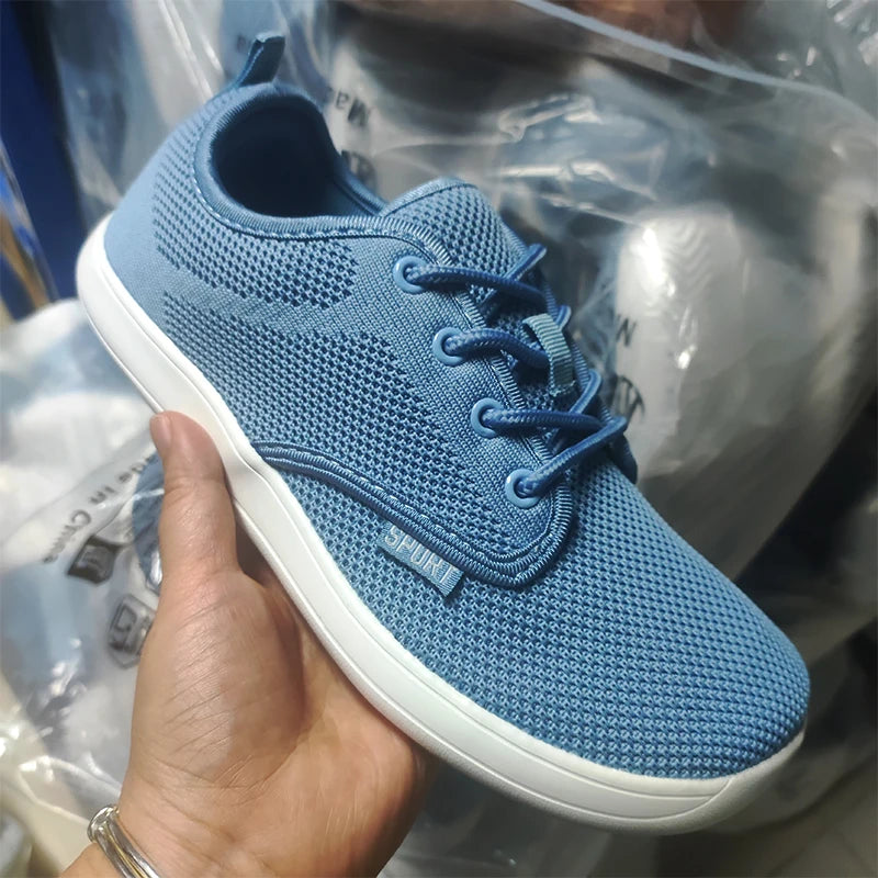 Barefoot Shoes, Men's Casual Running Sports, Breathable One-Foot Shoes, Lightweight and Minimalist Walking Shoes, Oversized