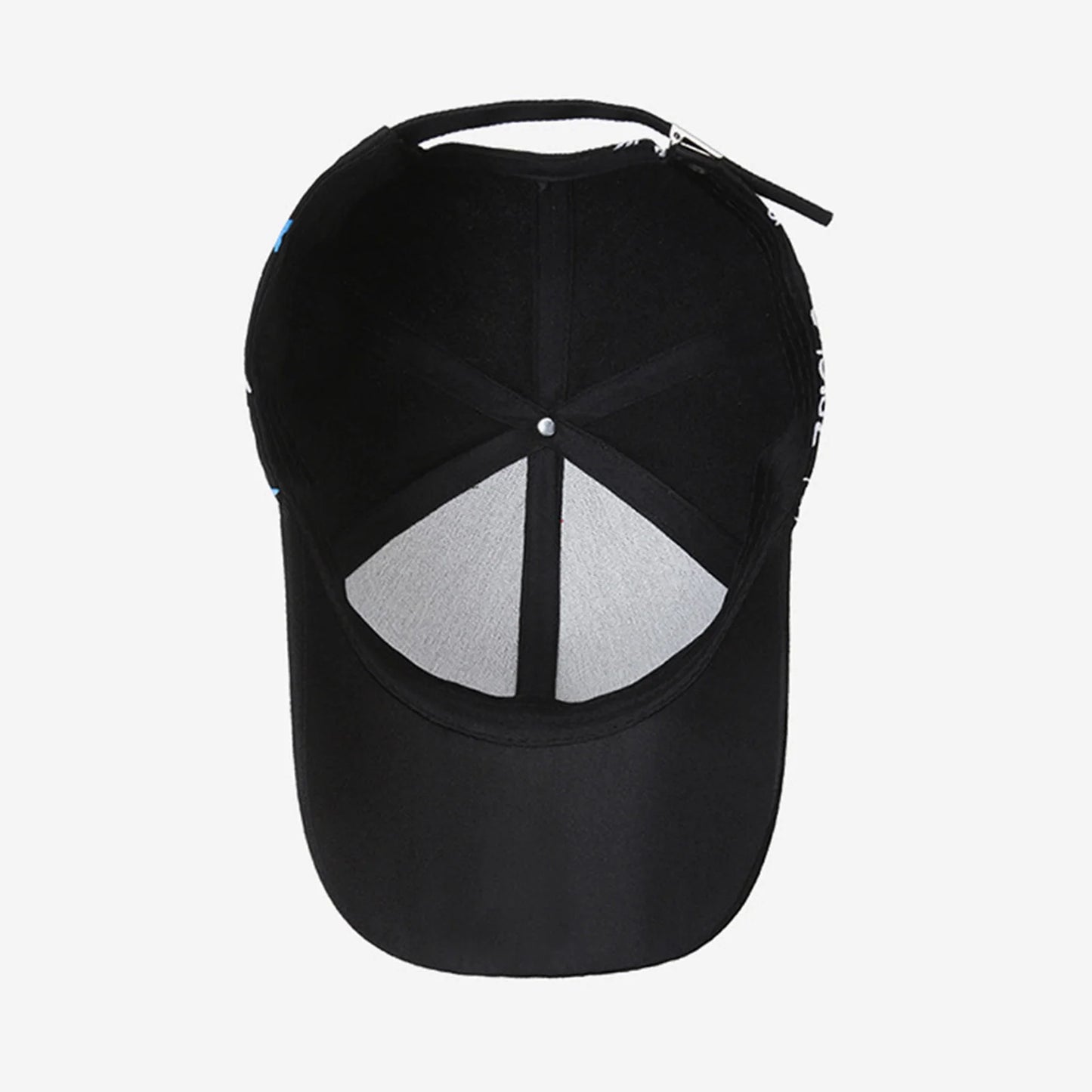 Graffiti Print Baseball Cap Adjustable Sun Protection Breathable Hat for Outdoor Activities Fishing Camping