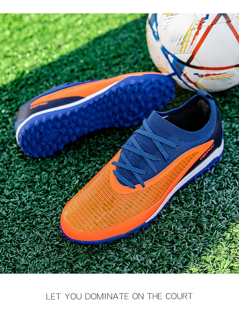 Chuteiras de Futebol para Homem Novas, com Pitons para Exterior, Respiráveis, Antiderrapantes, para Adulto, Desporto, Pitons Longos, Treino, Rapaz, Jogo, Confortáveis