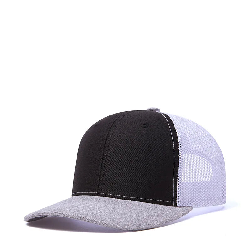38 színű hálós trucker sapka, outdoor snapback, „dad hat”, hiphop, férfiaknak és nőknek, állítható, fiúknak és lányoknak, baseball sapka