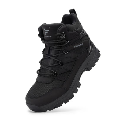Bottes de randonnée Fittington pour hommes, à bout large, imperméables, montantes, tactiques, militaires, chaussures de trekking pour hommes, antidérapantes pour l'automne.