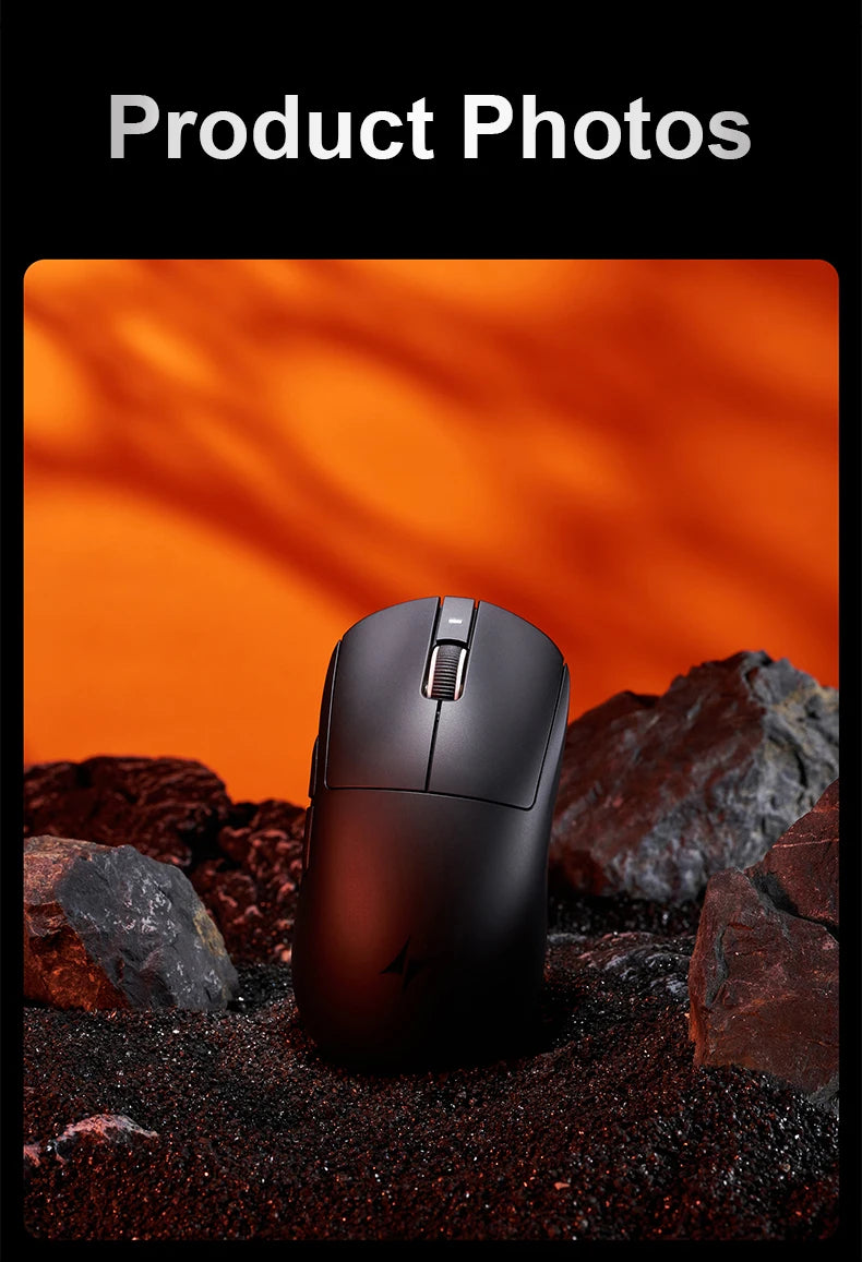 ATK Dragonfly A9 Ultra bežični gaming miš PAW3950 ultra lagan, tromodalni, ergonomski e-sports miš za igrače FPS igara A9 SE Plus