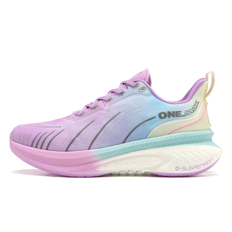 ONEMIX Women Sneakers Black Breathable Running Shoes for Woman 2024 Designer Free Shipping Pink Fashion Damping Sports Shoes