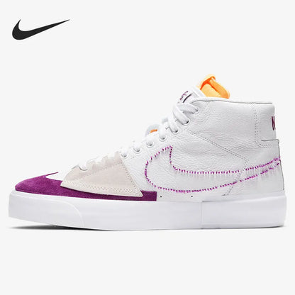 Nike alkuperäiset SB BLAZER ZOOM miesten ja naisten puolikorkeat skeittikengät DA2189-100