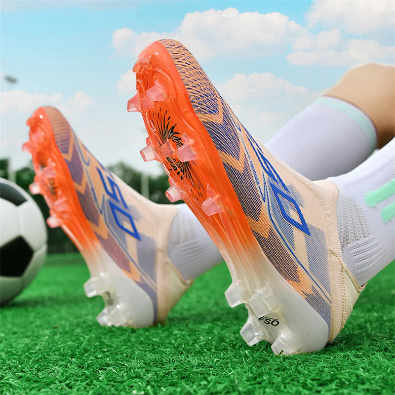 Pánska outdoorová futbalová obuv, profesionálna futbalová obuv, kopačky na futbalové ihrisko TF/FG, pohodlné protisklzové tréningové tenisky, veľkosti 35–45