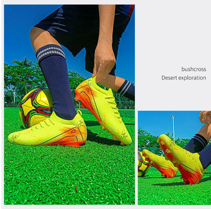 New Men’s Soccer Shoes Top Quality Wholesale Cleats Football Boots Training Non-Slip Sneakers FG Drop Shipping Unisex Adult