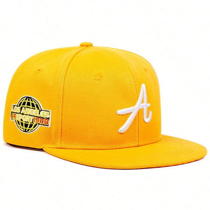 Unisex Gothic Letter Embroidery Hip-hop Hats Outdoor Adjustable Casual Baseball Caps Sunscreen Hat Sports Golf Cap