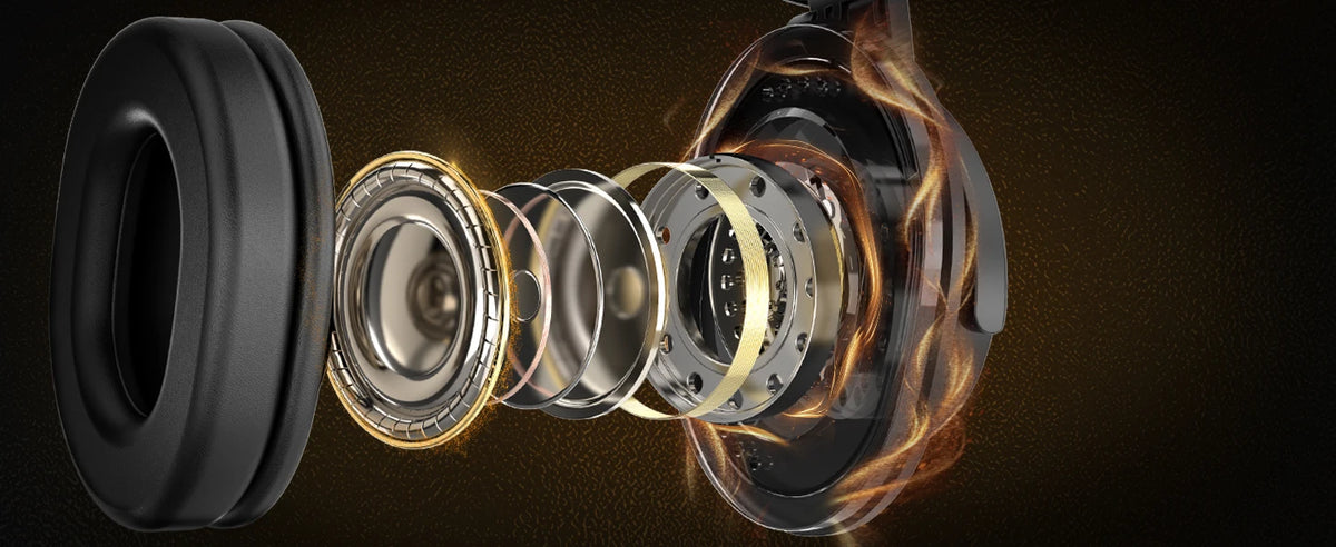 Talomen W50X casque de Studio filaire stéréo professionnel DJ casque sur-oreille moniteur casque avec câble détachable