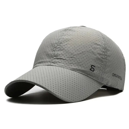 Fashion Design Running Cap Thin Quick Drying Breathable Duck Tongue Outdoor Men's Sun Summer Fishing Avisor Baseball Cap