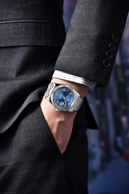 PAGANI DESIGN 2024 New DD40 NH36A Men's Watches Luxury Automatic Mechanical Watch For Men AR Sapphire Glass Date Wristwatch Men