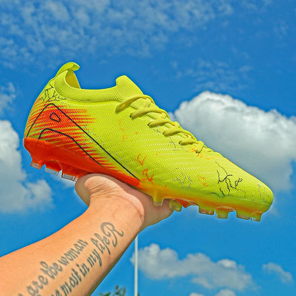 New Men’s Soccer Shoes Top Quality Wholesale Cleats Football Boots Training Non-Slip Sneakers FG Drop Shipping Unisex Adult
