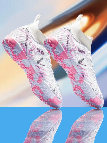 Chaussures de football montantes 2026 avec crampons FG longs et crampons TF, adaptées aux hommes et aux femmes, respirantes et antidérapantes