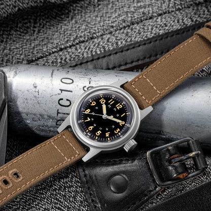 THORN Retro Military Watch 36mm Made of NH35A Movement SHY-043 Sport Watch Unisex Men's and Women's Luxury