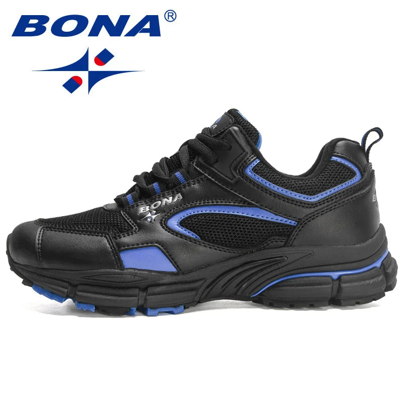 BONA New Designers Laufschuhe – Atmungsaktive Outdoor-Sportschuhe für Damen – Leichte Sneaker – Bequeme Sportschuhe für Damen