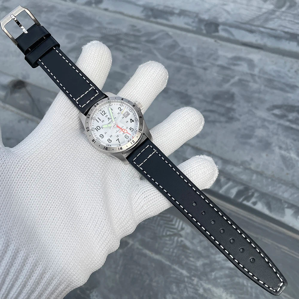 STEELFLIER Ufficiale SF792 GMT Orologio da polso meccanico Movimento NH34 Super BGW9 C3 Luminoso Impermeabile fino a 200 m Orologio da immersione di lusso da uomo