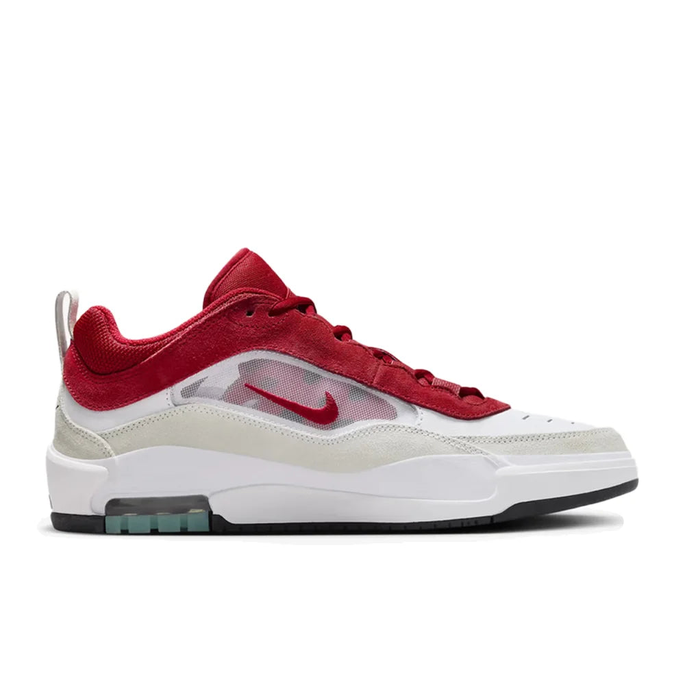 Nike SB Ishod 2 Low-Top skatesko til mænd, rød/hvid, FB2393-100