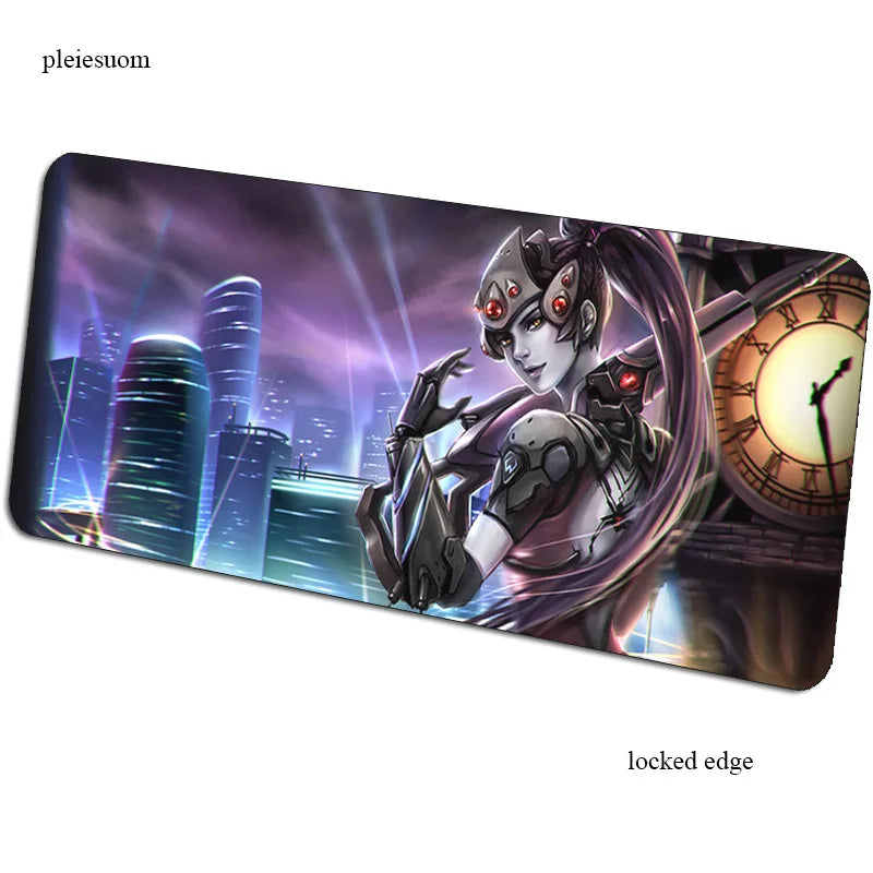 Overwatch mouse pad HD print gaming mousepad game 900x400x3mm mouse pad gamer computer desk cheapest mat notebook mousemat PC
